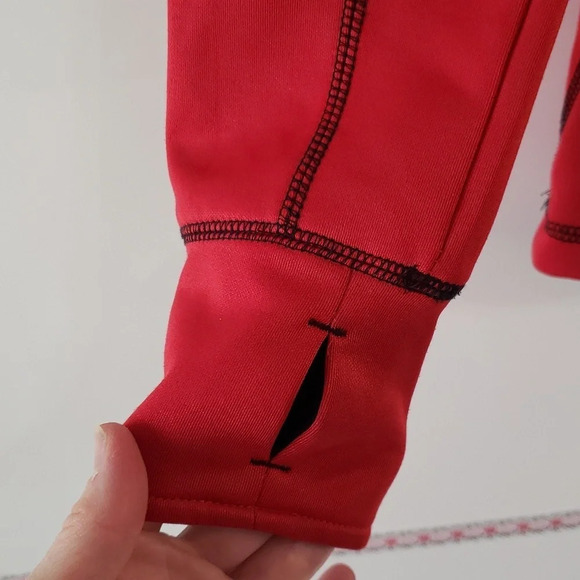 COLOSSEUM NCSU Slim Fit Large Women's Zip Pullover Hoodie Embroidered Red - Picture 12 of 12